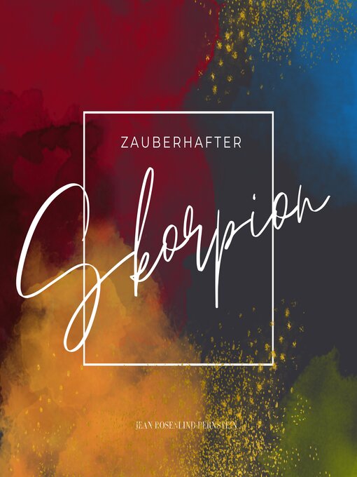 Title details for Zauberhafter Skorpion by Jean Rosenlind-Bernstein - Available